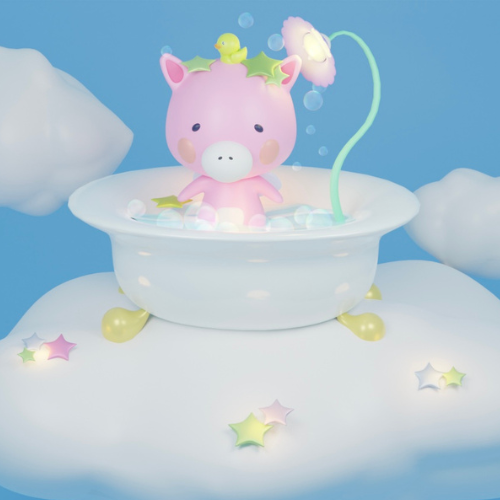 ゆるキャラの3Dモデル